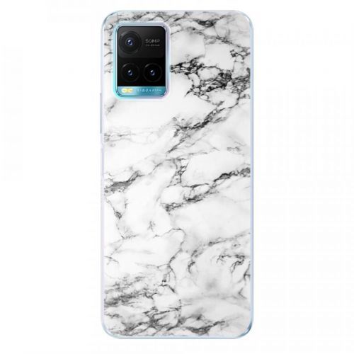 Odolné silikónové puzdro iSaprio - White Marble 01 - Vivo Y21 / Y21s / Y33s