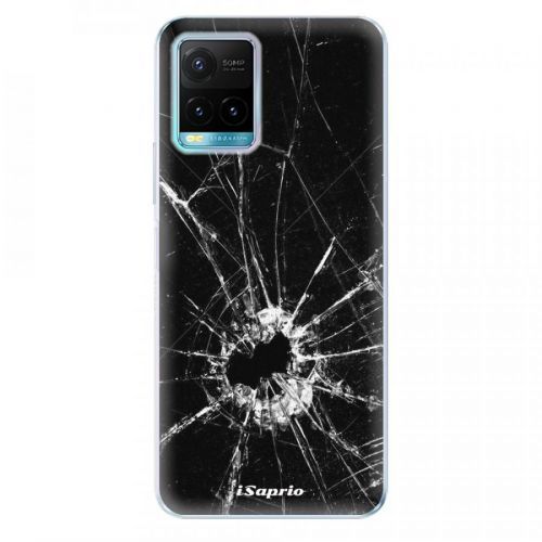 Odolné silikónové puzdro iSaprio - Broken Glass 10 - Vivo Y21 / Y21s / Y33s