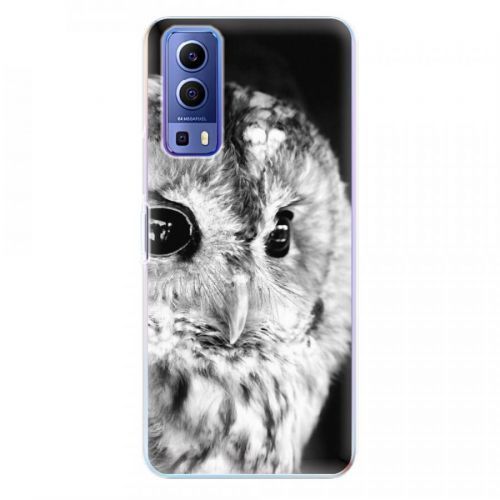 Odolné silikónové puzdro iSaprio - BW Owl - Vivo Y72 5G