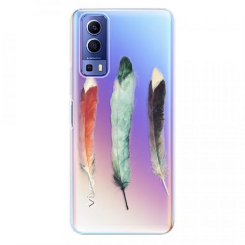 Odolné silikónové puzdro iSaprio - Three Feathers - Vivo Y72 5G