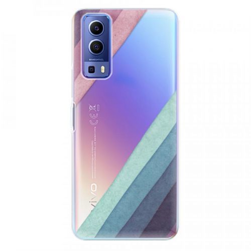 Odolné silikónové puzdro iSaprio - Glitter Stripes 01 - Vivo Y72 5G