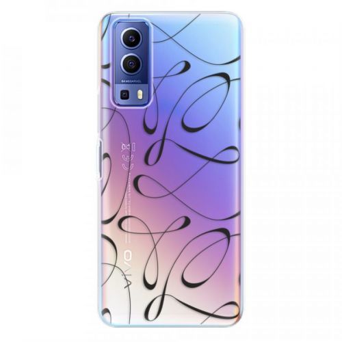 Odolné silikónové puzdro iSaprio - Fancy - black - Vivo Y72 5G