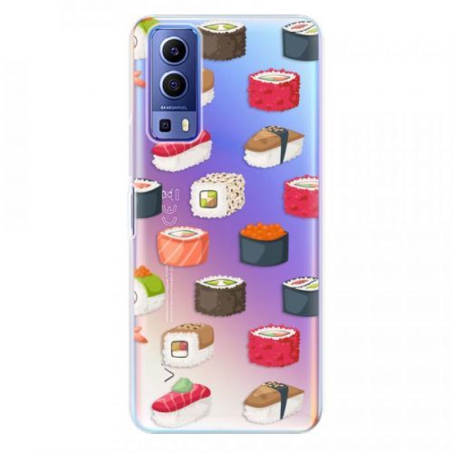 Odolné silikónové puzdro iSaprio - Sushi Pattern - Vivo Y72 5G
