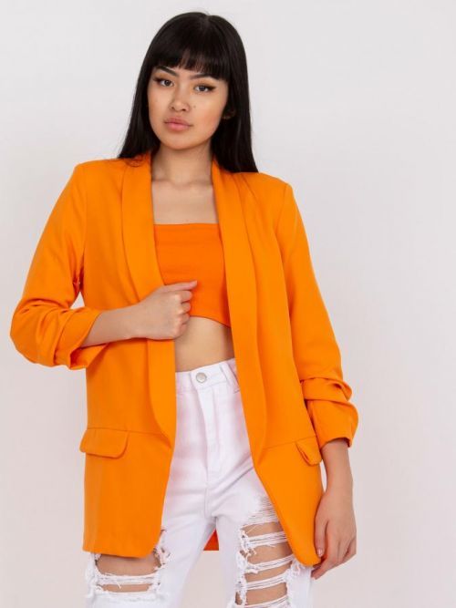 DHJ MA 7684 bunda.15P jasne oranžová XL