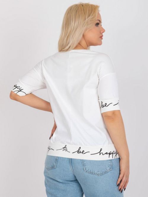 Blúzka RV BZ 7648.80P ecru jedna veľkosť