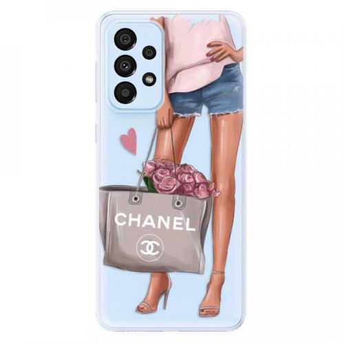 Odolné silikónové puzdro iSaprio - Fashion Bag - Samsung Galaxy A33 5G