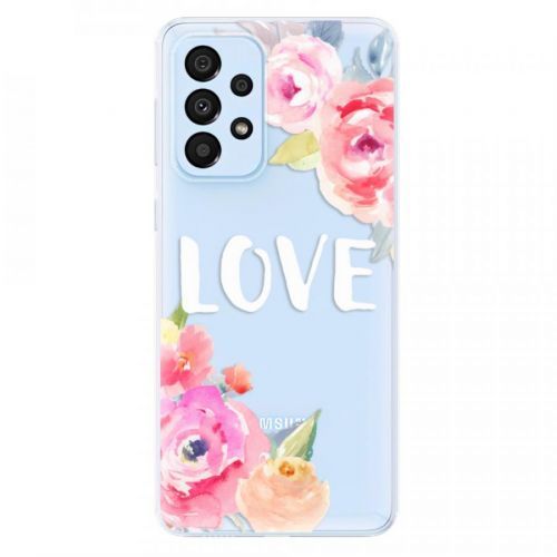 Odolné silikónové puzdro iSaprio - Love - Samsung Galaxy A33 5G