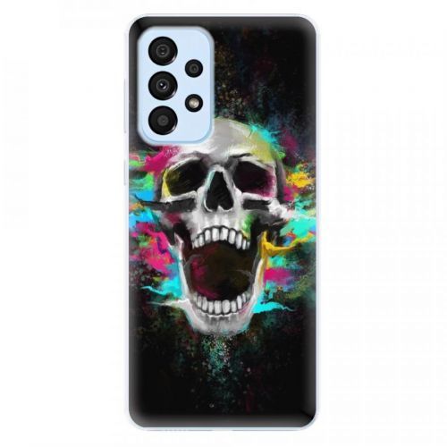Odolné silikónové puzdro iSaprio - Skull in Colors - Samsung Galaxy A33 5G