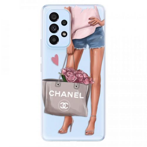 Odolné silikónové puzdro iSaprio - Fashion Bag - Samsung Galaxy A53 5G