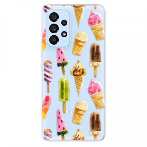 Odolné silikónové puzdro iSaprio - Ice Cream - Samsung Galaxy A53 5G