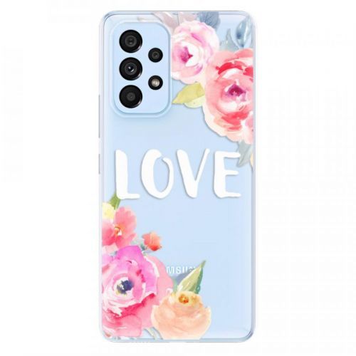 Odolné silikónové puzdro iSaprio - Love - Samsung Galaxy A53 5G