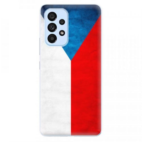 Odolné silikónové puzdro iSaprio - Czech Flag - Samsung Galaxy A53 5G