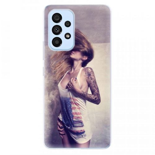 Odolné silikónové puzdro iSaprio - Girl 01 - Samsung Galaxy A53 5G