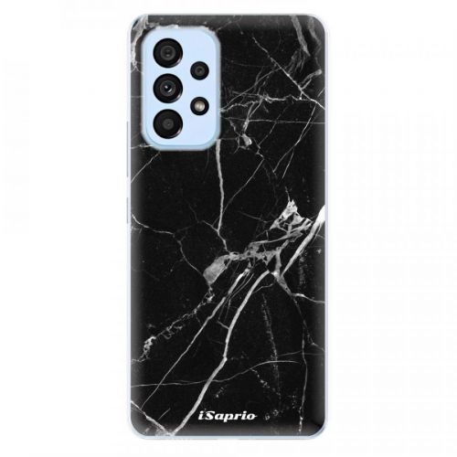 Odolné silikónové puzdro iSaprio - Black Marble 18 - Samsung Galaxy A53 5G