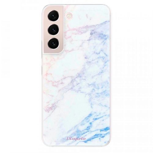 Odolné silikónové puzdro iSaprio - Raibow Marble 10 - Samsung Galaxy S22 5G