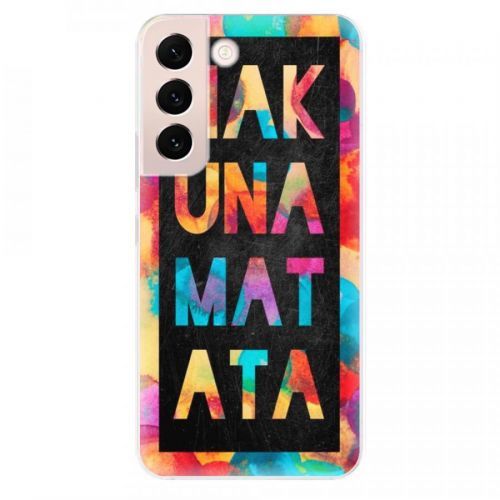 Odolné silikónové puzdro iSaprio - Hakuna Matata 01 - Samsung Galaxy S22+ 5G