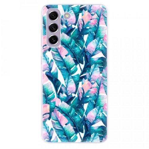 Odolné silikónové puzdro iSaprio - Palm Leaves 03 - Samsung Galaxy S21 FE 5G