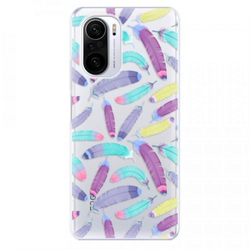 Odolné silikónové puzdro iSaprio - Feather Pattern 01 - Xiaomi Poco F3