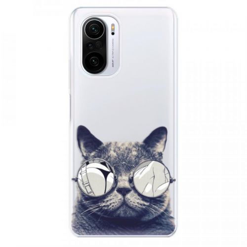 Odolné silikónové puzdro iSaprio - Crazy Cat 01 - Xiaomi Poco F3