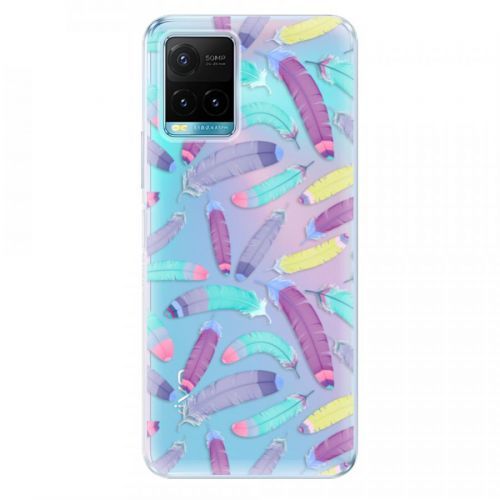 Odolné silikónové puzdro iSaprio - Feather Pattern 01 - Vivo Y21 / Y21s / Y33s
