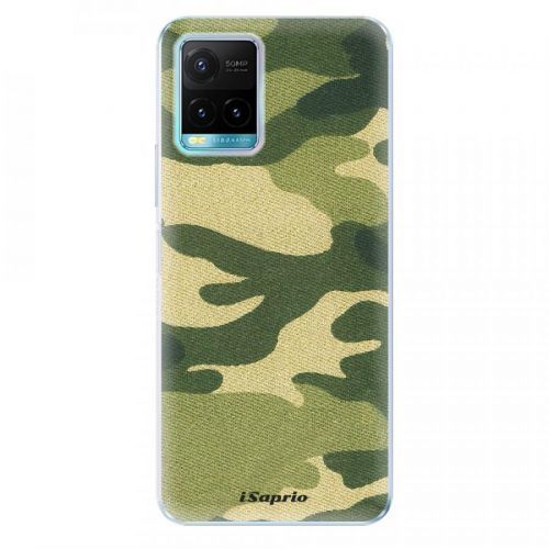 Odolné silikónové puzdro iSaprio - Green Camuflage 01 - Vivo Y21 / Y21s / Y33s
