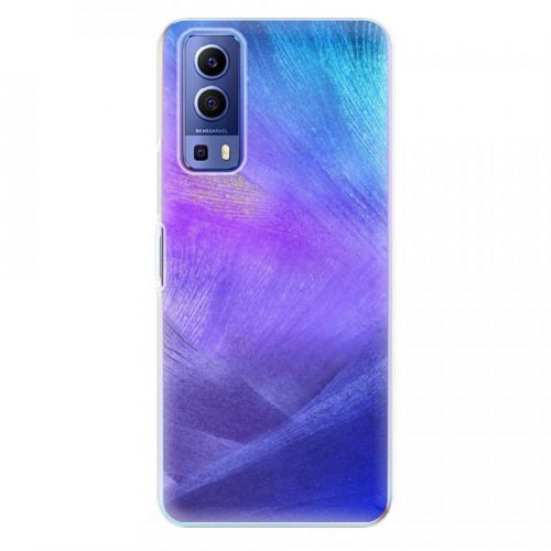 Odolné silikónové puzdro iSaprio - Purple Feathers - Vivo Y72 5G