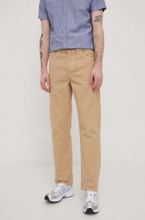Rifle Dr. Denim pánske, béžová farba,