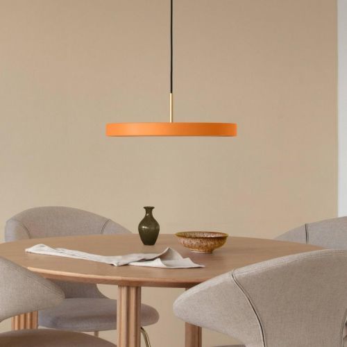 UMAGE Asteria mini závesná lampa mosadz oranžová