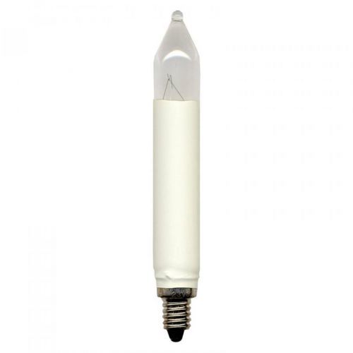 Náhradná žiarovka E10 3W 34V 2 kusy, 10cm, Ø 1,5cm