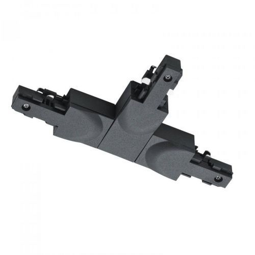 T konektor DUOline 2-fázová koľajnica čierna matná