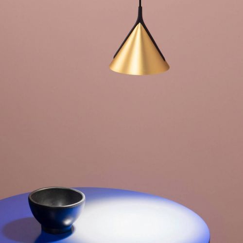 Axolight Jewel Mono kyvadlo čierno-zlatá 2700K 12°