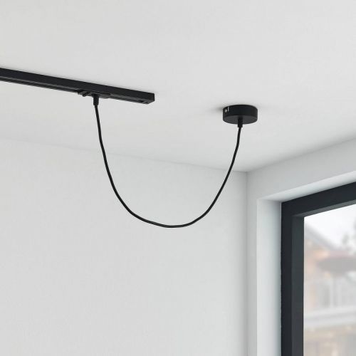 Lindby napájanie s 1-fázovým adaptérom, čierna