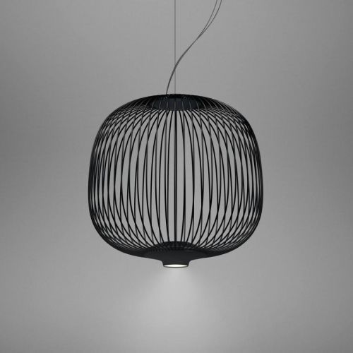 Foscarini Spokes 2 piccola MyLight stmieva čierna