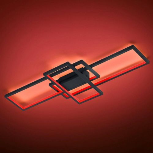 Trio WiZ Thiago stropné LED, 104 cm, antracit