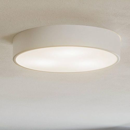 Stropné svietidlo Cleo, Ø 40 cm, biele