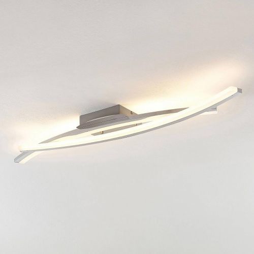 Lindby Elarit stropné LED svietidlo, chrómované