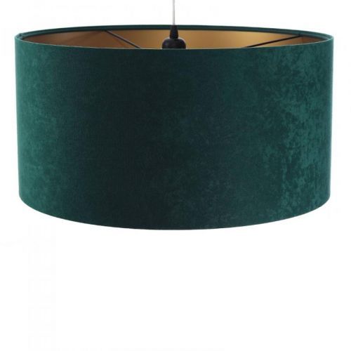 Závesná lampa Salina, zelená/zlatá, Ø 60 cm