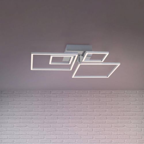 Stropné LED Frames 2 malé/2 veľké štvorce