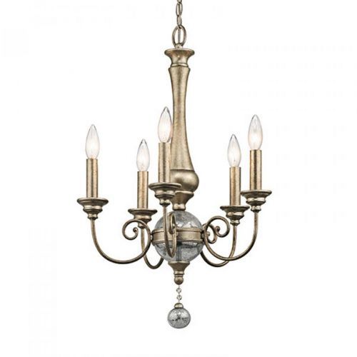 Visiaci luster Rosalie 5-plameňový Ø 45 cm