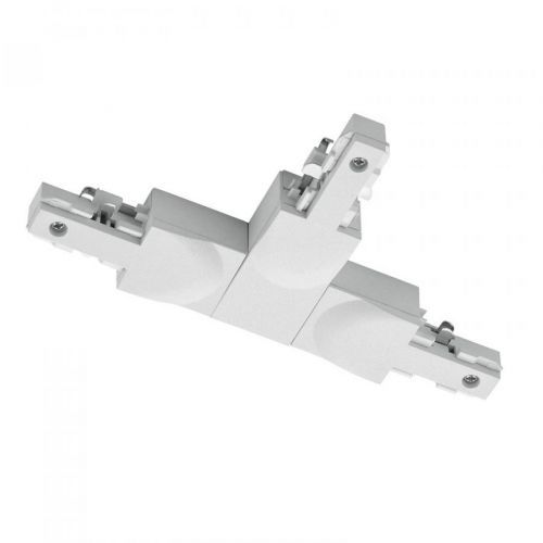 T konektor DUOline 2-fázová koľajnica, biela matná