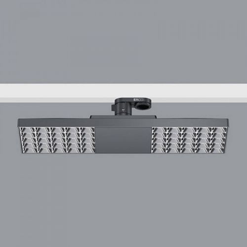 ERCO Jilly 230V 15 W oval wide 840 čierna/striebro