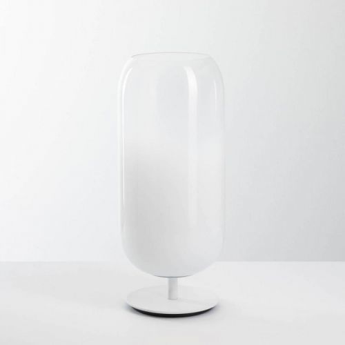 Artemide Gople Mini stolová lampa, biela/biela