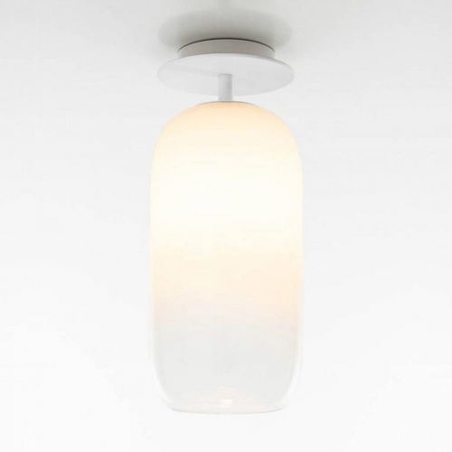 Artemide Gople stropné svietidlo, biela/biela