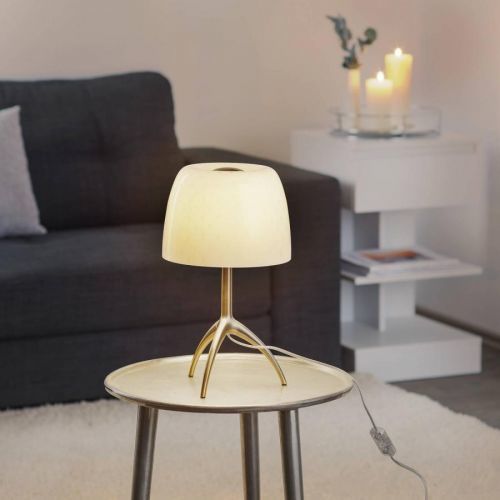 Foscarini Lumiere 30 piccola stolová lampa sklo