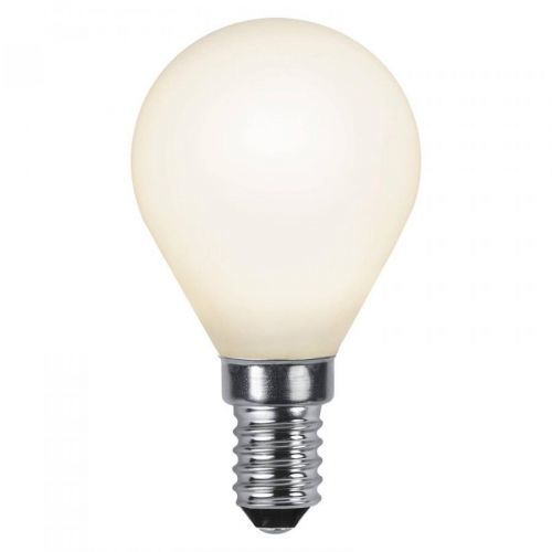 LED kvapková žiarovka E14 2 700 K opál Ra90 4,7 W