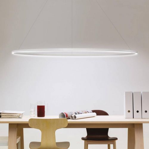 Nemo Ellisse Major závesná lampa Down 2700K biela