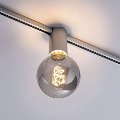 Paulmann URail Ceiling Socket E27, chróm, matná
