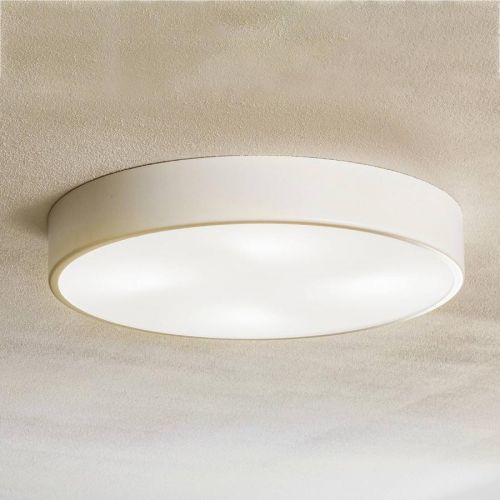 Stropné svietidlo Cleo, Ø 50 cm, biele