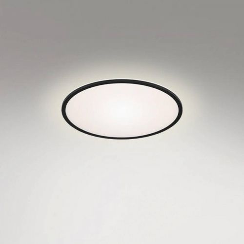 Stropné LED svetlo Runa efekt podsvietenia, čierna