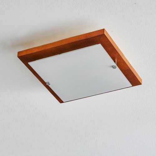 Stropné svietidlo Kerio 30x30 rustikálna borovica